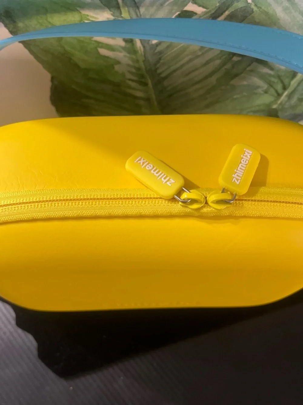Yellow Cosmetic Case - Stylish Travel Makeup Bag